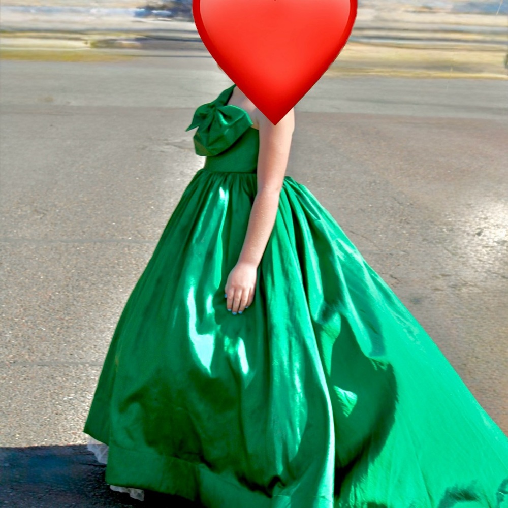 Emerald Pageant Gown